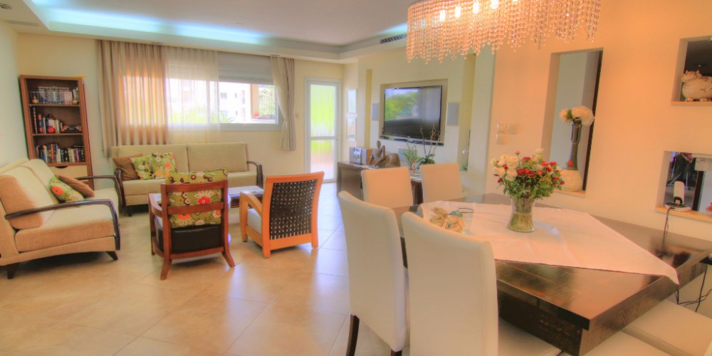 סלון ופינת אוכל