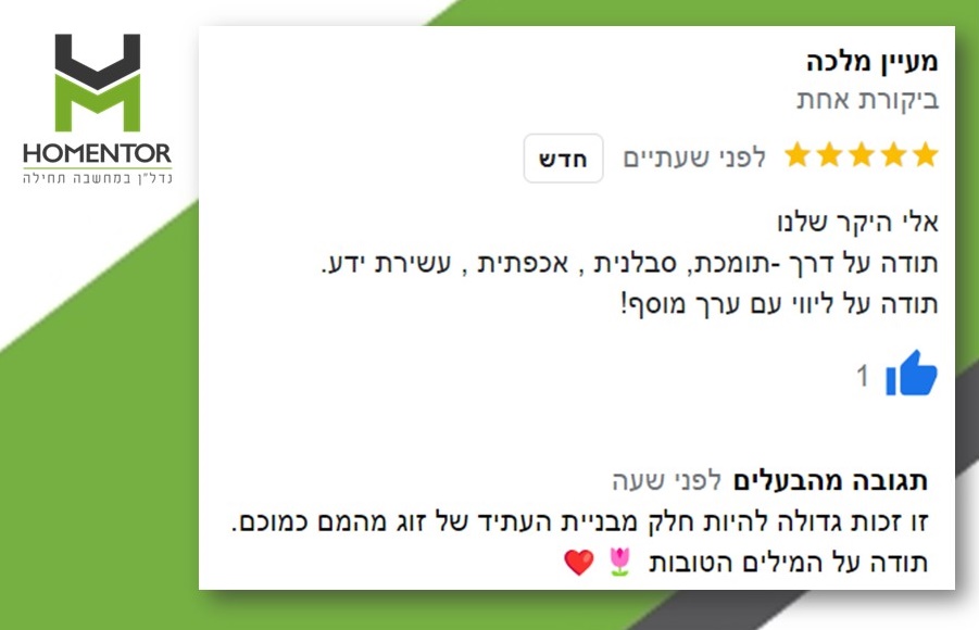 המלצה על אלי טובלי מאת מעיין מלכה