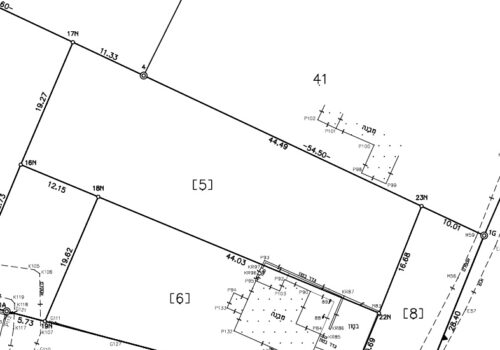 מגרש 1000 מ"ר לבניה במושבה גדרה