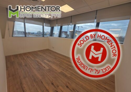 משרד חדש 50 מ"ר חלון פנורמי A4.33